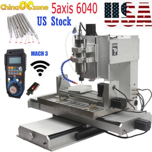 HY-6040 5 Axis 2200W CNC Aluninum Router Machine for Drilling Milling Engraver - Picture 1 of 10