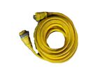 Hubbell 30a 50' Shore Power Cord Yellow #HBL61CM08LED