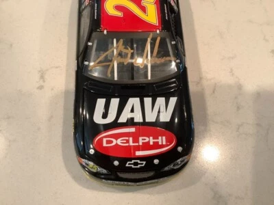 JERRY NADEAU AUTOGRAFIADO 2001 MONTE CARLO UAW DELPHI DUEÑOS SERIE DIECAST & CARD Foto 1 de 4