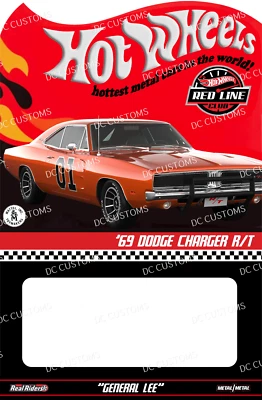 CUSTOM CARD FOR 69 DODGE CHARGER GEN. LEE - Image 1 of 2