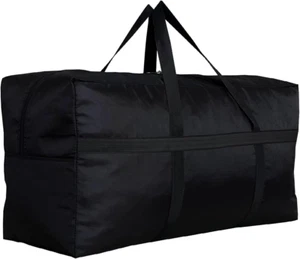 Extra Large Storage Duffle Bag with Zippers and Handles, Big Foldable Duffle ... - Picture 1 of 1