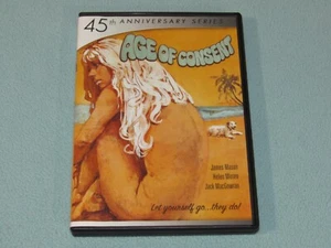 AGE OF CONSENT (DVD, 2015, 45th Anniversary) ***Rare, OOP!*** Helen Mirren 1969 - Picture 1 of 5