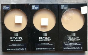 Pack of 3 Revlon Photoready Powder Compact 020 Light Medium Photo Ready New - Picture 1 of 1