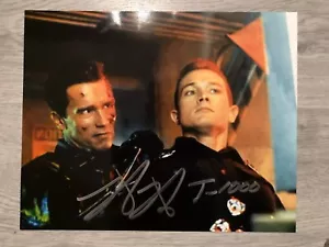 Fotografía de Terminator 2 firmada por Robert Patrick T-1000 con prueba exacta - Imagen 1 de 3