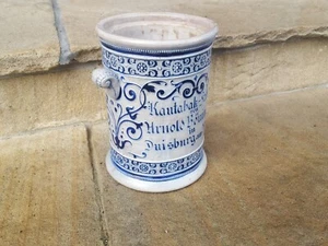 Olla para masticar tabaco olla para masticar tabaco publicidad olla Arnold Böninger Duisburg rara - Imagen 1 de 12