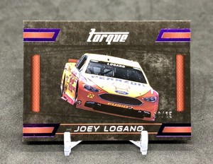 2016 Panini Torque Racing Joey Logano STOCK CAR /25 PURPLE FOIL SSP #86 NASCAR🏁