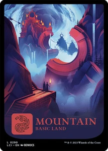 MtG Magic The Gathering Lost Caverns Of Ixalan Full Art Land Cards x1 - Foto 1 di 5