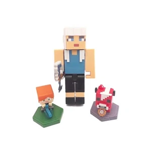 Minecraft Dungeons Greta & Boost Alex Figuren 3,25" Konvolut Mini Action Spielzeug - Bild 1 von 10