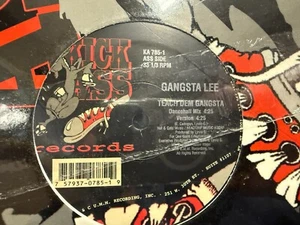 GANGSTA LEE TEACH DEM GANGSTA 12" 1995 KICK ASS KA 785-1 SEALED DJ PROMO - Imagen 1 de 2