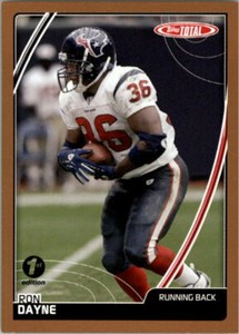 2007 Topps Total 1st Edition Copper Football Card Pick