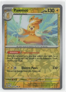 Pokemon Escarlata y Violeta 076/198 Pawmot Holo Inverso - Imagen 1 de 1