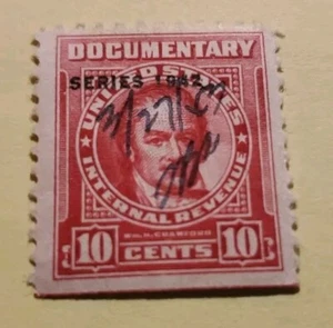 Scott#R342 US Documentary revenue stamp usa 1942 Overprint. OG. LH. - Picture 1 of 2