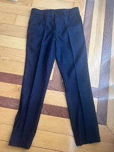 ELPA Dress Pants Boy's Navy Slim Fit Classic Formal Trousers sz 10 - Picture 1 of 5