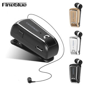 Fineblue F-V3 Retractable Headphone Headset Wireless Bluetooth 4.0 Earphone