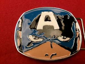 Captain America belt buckle Super hero Metal 3.25" x 4" - Bild 1 von 2