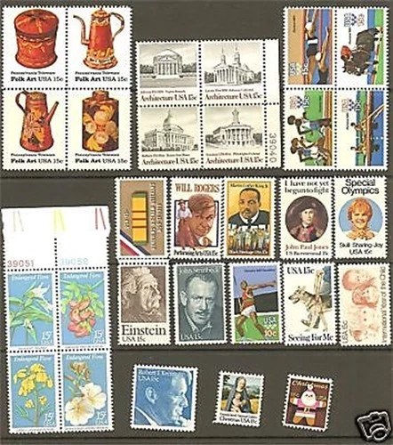 US 1979 Commemoratives Year Set with 29 Stamps MNH - Image 1 of 1