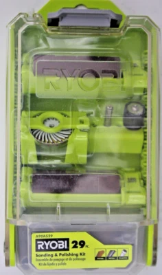 Ryobi 29 piece Sanding and Polishing Kit A90AS29 #8tm - Image 1 of 2