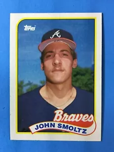 1989 TOPPS Set Break #382 JOHN SMOLTZ * NM-MT or BETTER K11120130 - Picture 1 of 12