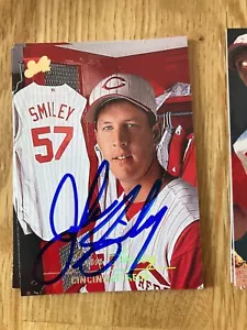 Cincinnati Reds John Smiley signed 1994 Studio Card - Picture 1 of 3
