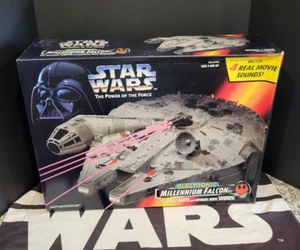 Millennium Falcon 1995 Star Wars Power of the Force POTF NEU SEALED #2 - Bild 1 von 4