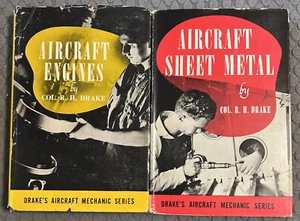 Flugzeug Blech & Motoren von Col. R H Drake (1947) Flugzeugmechaniker Serie - Bild 1 von 6