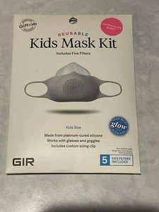 Kids Reusable Face Mask Kit w/ 5 Filters - Watermelon Burst/Pink - BNIP - Picture 1 of 5