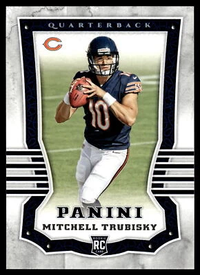 Mitchell Trubisky 2017 Panini Rookie Card  #101 - Image 1 of 2