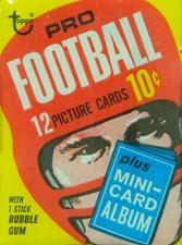 1969 Topps Football Cards - Pick The Cards to Complete Your Set