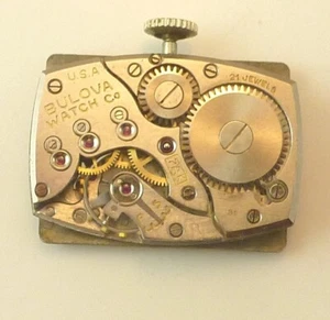 Bulova 7 AK Mechanical Wristwatch Movement - Parts / Repair - Picture 1 of 5