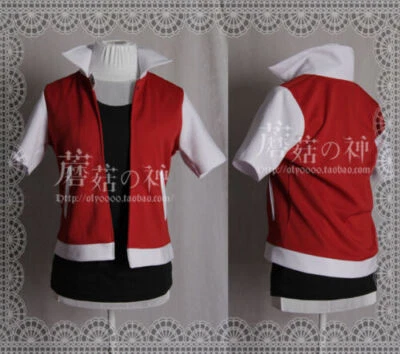 Trainer Red Outfit Anime Game Cosplay Costume - Image 1 of 4