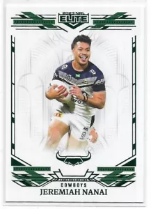 2023 Nrl Elite Mojo Emerald (ME 087) Jeremiah NANAI Cowboys 3/9 - Bild 1 von 1