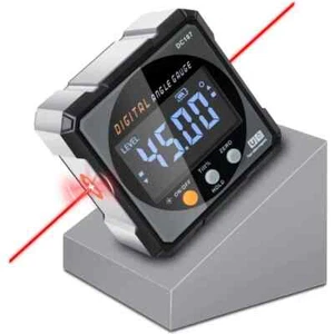 Bi-directional Laser Tilt Box Laser Digital Tilt Black Inclinometer Levels - Picture 1 of 9