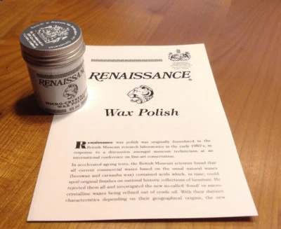 65ml Renaissance Micro Crystalline Wax Polish Wax Polish - Image 1 of 2