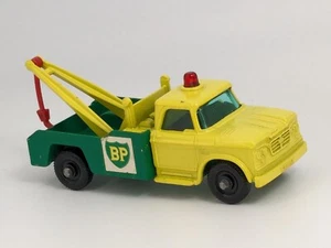 Vintage Lesney Matchbox No. 13 Green/Yellow Dodge Wreck Tow Truck BP England - Picture 1 of 6