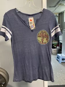Woman’s Small Cleveland Cavaliers V Neck T Shirt- New With Tags Size Small - Picture 1 of 6