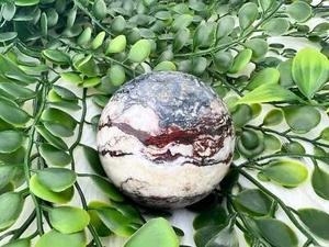 Ocean Jasper Sphere - UNIQUE Ocean Jasper Crystal Ball - 2.25" Ocean Jasper - Picture 1 of 10