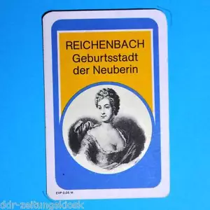 GDR pocket calendar 1988 | Reichenbach birthplace of the Neuberin - Picture 1 of 1