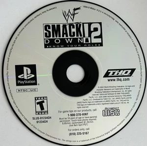 WWF SmackDown 2 - GH (Sony PlayStation 1, PS1) NUR DISC | OHNE TRACKING | M784 - Bild 1 von 1