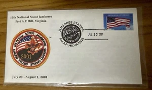 2001 Boy Scout Jamboree - Event Cover - Postmarked at Fort A.P. Hill - Picture 1 of 1