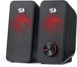Redragon GS500 Stentor PC Gaming 2.0 Channel Stereo Desktop Computer Speaker - Picture 1 of 9