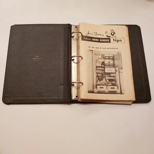 Jane Foster's Edison Home Services Tips Pamphlet Lot Book Guide Refrigerator Vtg - Imagen 1 de 5