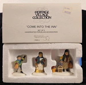 Abt. 56 Heritage Village "COME INTO THE INN" Porzellanfiguren Rentner # 55603 - Bild 1 von 11