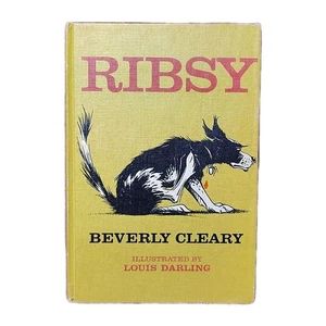Vintage 1964 Ribsy By Beverly Cleary Illustrated Louis Darling HC Book Childrens - Bild 1 von 18