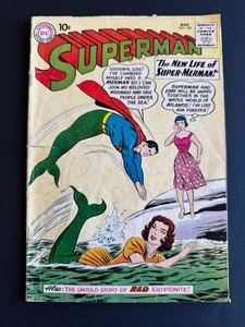 Superman #139 - The New Life of Super-Merman! (DC, 1960) Good - Picture 1 of 3