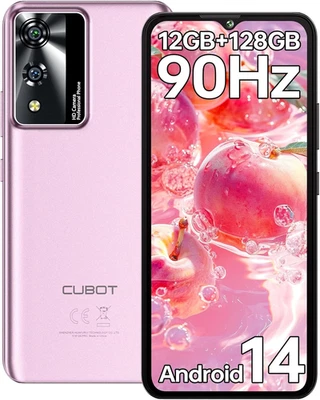 CUBOT A10 Smartphone Android 14 (2024), 12(4+8) GB+128GB/1TB, Octa-Core, 6.56" H - Immagine 1 di 4