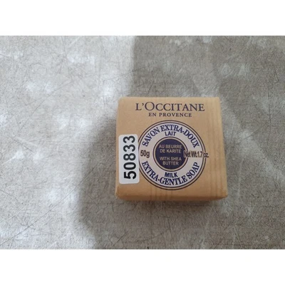 L'Occitane en Provence Milk Shea Butter Extra Gentle Soap for Sensitive Skin 50g - Image 1 of 4