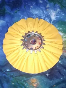 Airway Buffing Wheel 10" Orange With Removable Center Divine 30001700 - Picture 1 of 6