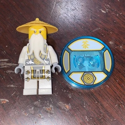 Lego Dimensions Ninjago Master Sensei Wu Fun Pack 71234 No White Dragon Build - Image 1 of 2