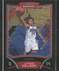 Jameer Nelson 2008-09 Bowman #46 Chrome Refractors /499 Orlando Magic - Picture 1 of 2