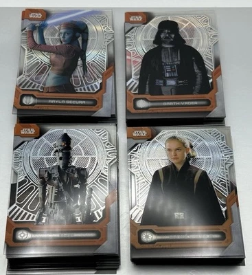 Juego Base Sala Trono Completo 2024 Topps Star Wars High-Tek 1-100 Foto 1 de 2